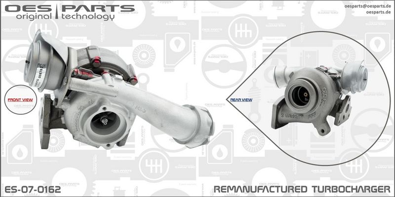 OES PARTS Компрессор, наддув ES-07-0162